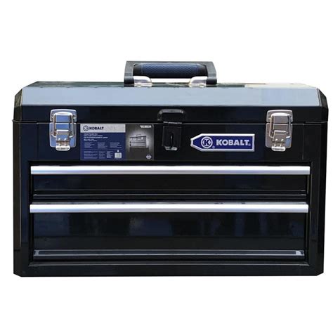 kobalt portable 20.6 in 2 drawer steel lockable tool box|kobalt 6 drawer rolling cabinet.